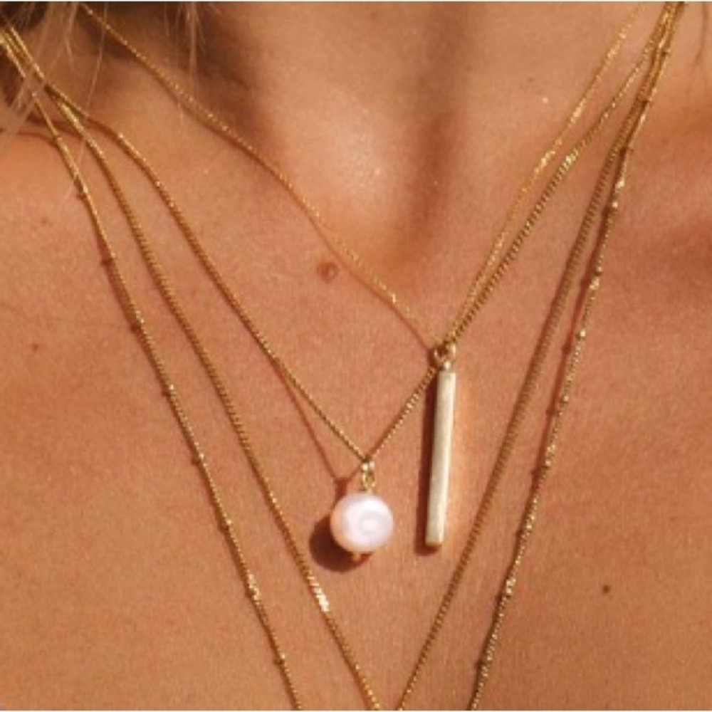 Kirstin Ash sterling silver Coordinates Bar necklace - Picture 9 of 9